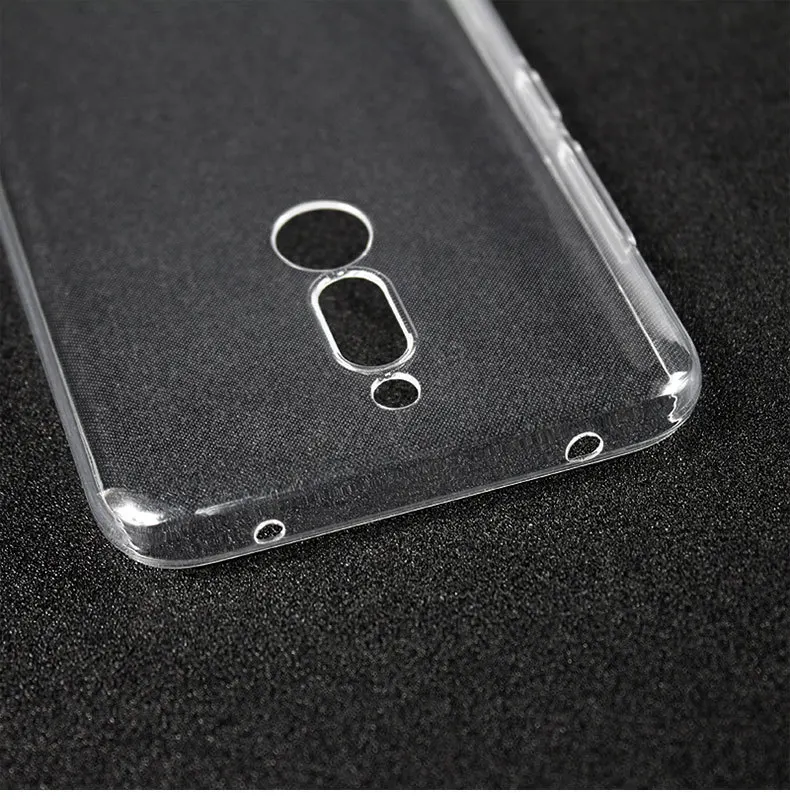 Transparent Silicone TPU Phone Case - Clear Protective Cover