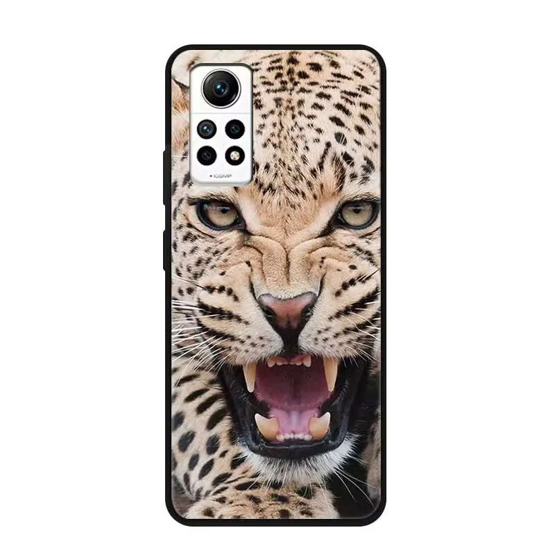 Animal Design Silicone TPU Phone Back Cover - Wolf Cute Coque