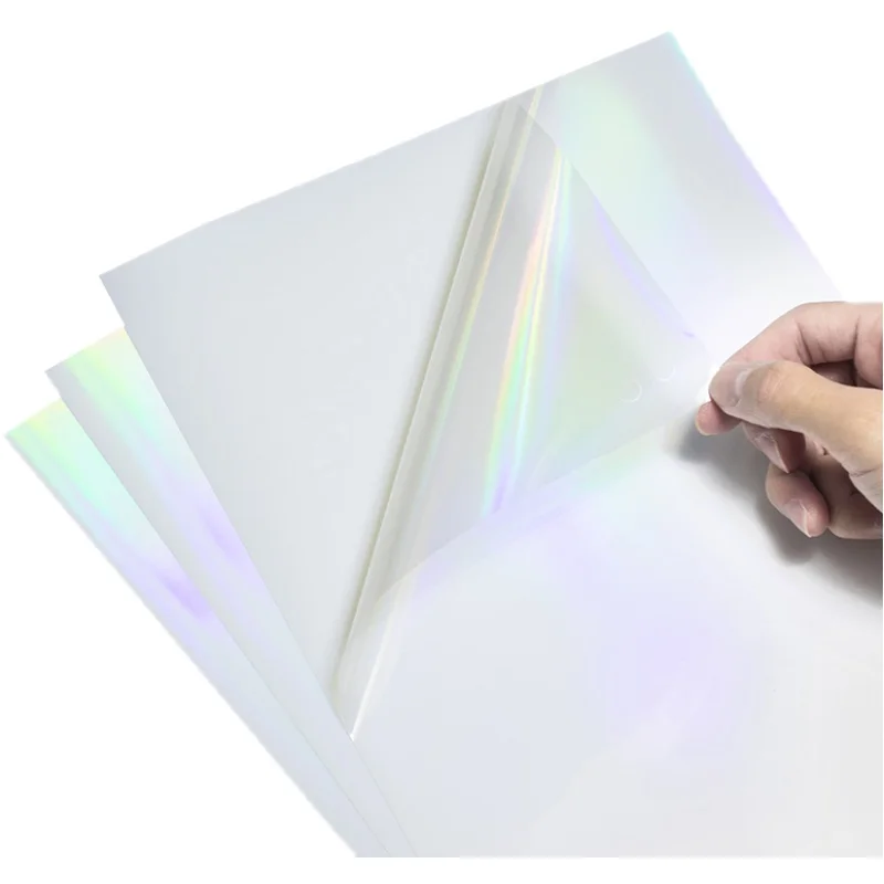 

Бесплатная доставка, лазерная фотонаклейка, водонепроницаемая самоклеящаяся печатная бумага формата A4 струйный клей, 20 шт., нежелатичная