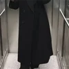 PB&ZA  2023 Autumn/Winter New Women's Wear New Fashion Casual Versatile Soft Loose Long Coat Coat 2