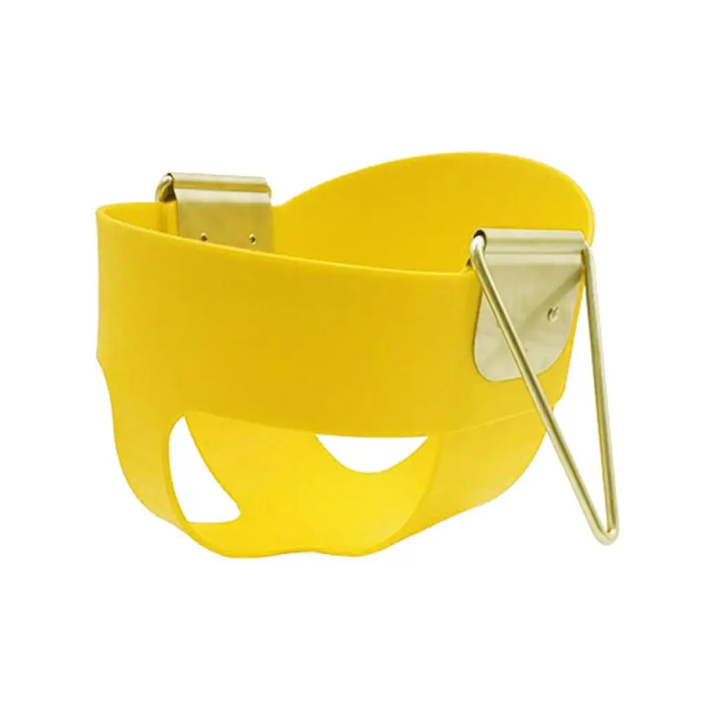 Heavy-Duty High Back Full Bucket Toddler Swing Seat, Fully Assembled (Yellow, Red, Blue) 6