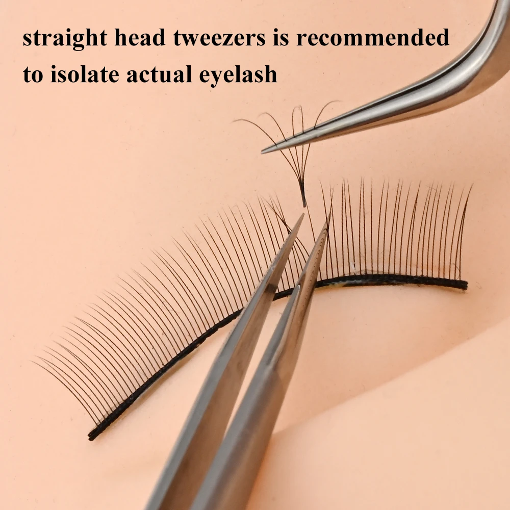 Eyelash Tweezers Nagaraku Makeup Eyelashes 2pcs set N-01 N-02 Eyelashes Tweezers NH-12 NH-15 Accurate Lashes ST-12 ST-15 Pincet Stainless