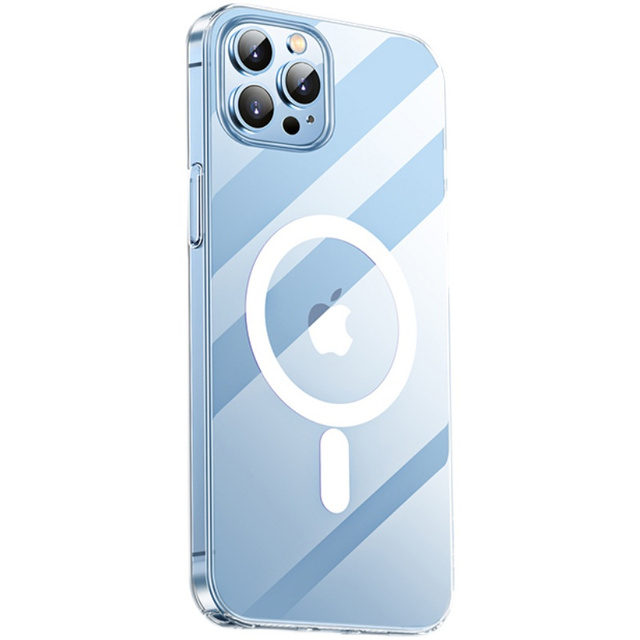 For Magsafe Magnetic Wireless Charging Case For iPhone 14 13 12 11 Pro Max Mini X XS XR 7 8 Plus SE2022 Hard Acrylic Cover