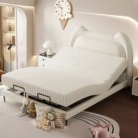 Lit esthétique électrique Double cadre chambre multifonctionnel lit Double salon rangement Muebles Para El Hogar accessoires de maison 2