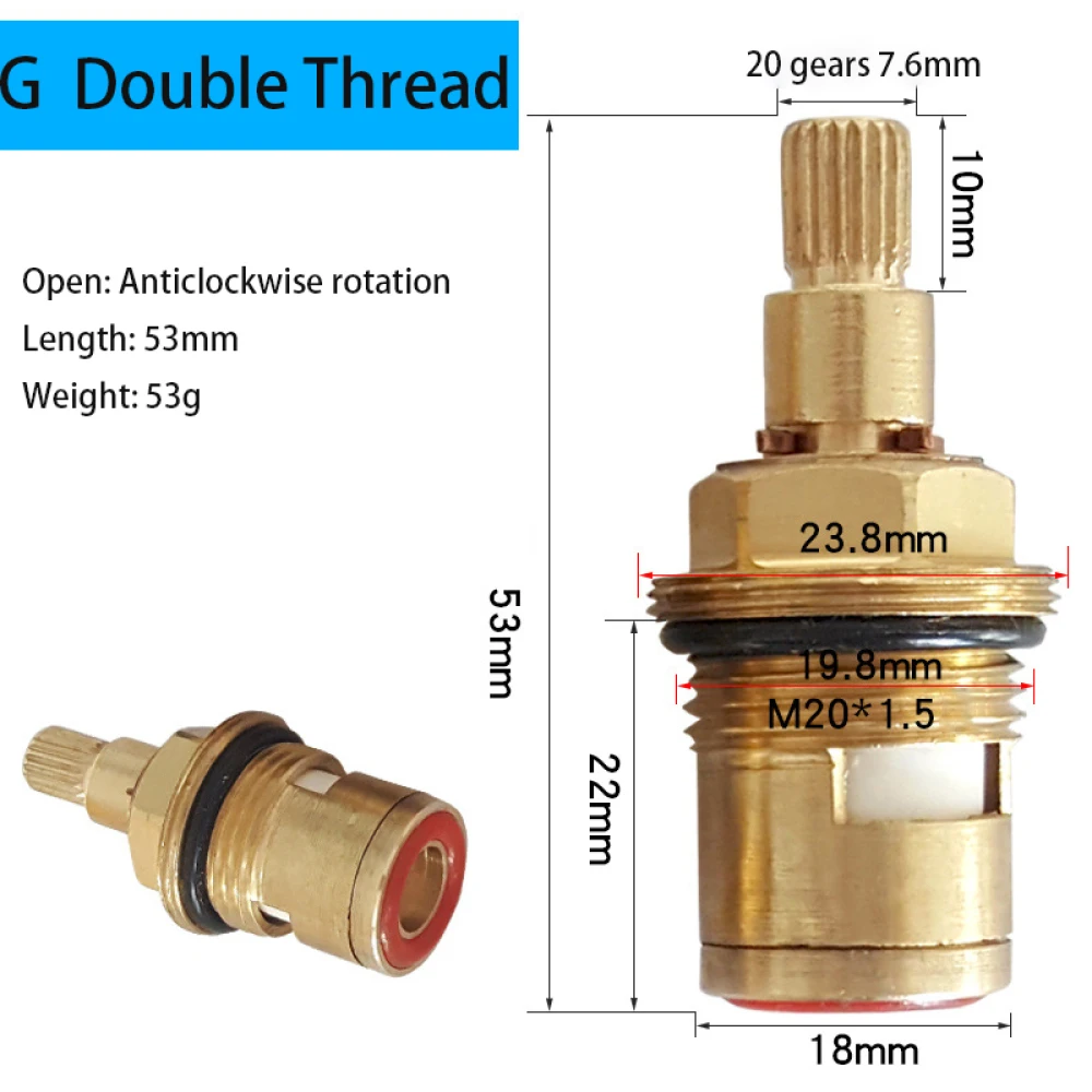 Cartouches De Rechange Pour Robinet Quart De Tour En