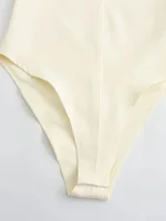 Nlzgmsj  Summer Women Solid V-neck Bodysuit Elegant Sexy Body Slim Sleeveless Bodycon Thin Bodysuit Tops For Women - Image 5