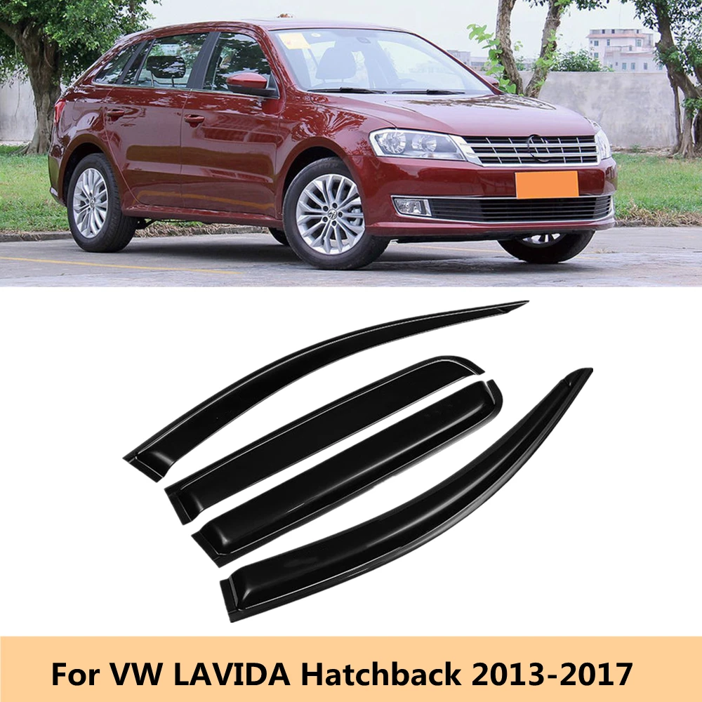 

For Volkswagen VW LAVIDA Hatchback 2013 2014 2015 2016 2017 Car Side Wind Deflector Window Visor Rain Windshield Guard Shield