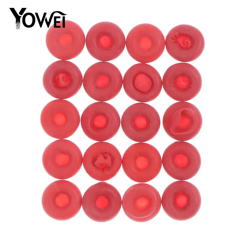 Caulking Tools 20Pcs Red Caulking Gun Nozzles Cap Caulk Saving Cap Caulk Sealer Saver For Sealing And Preserving Supplies