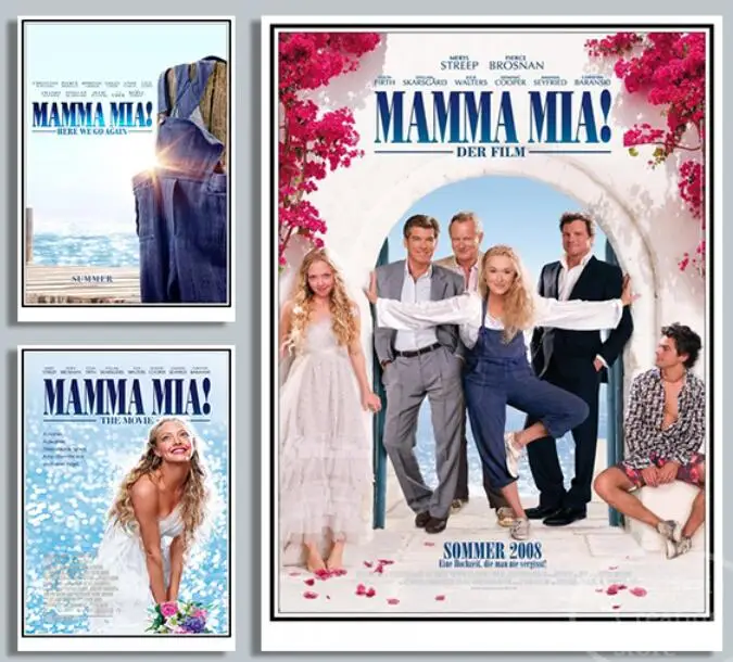 

Mamma Mia! Classic TV Show Print Art Canvas Poster For Living Room Decor Home Wall Picture