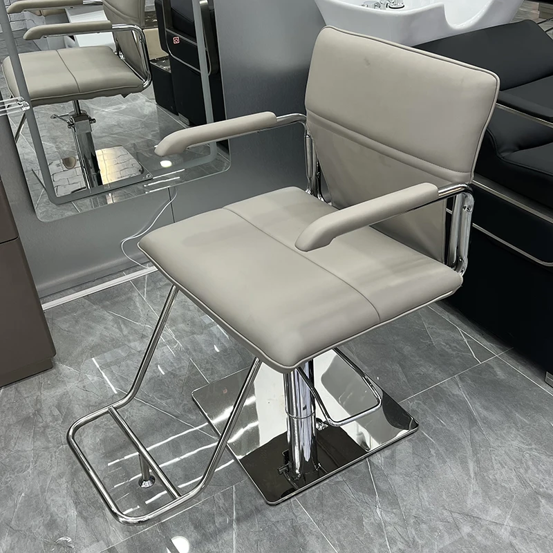 Simplicity Hairdressing Barber Chairs Adjustable Stool Speciality Hair Salon Barber Chairs Barber Beauty Sillas Furniture QF50BC