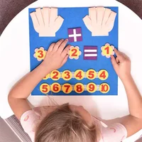 Mathematics Paste Board Math Toys Montessorian Toy Children Educational Pedagogical Learning Didactic Number Education Hobbies 2