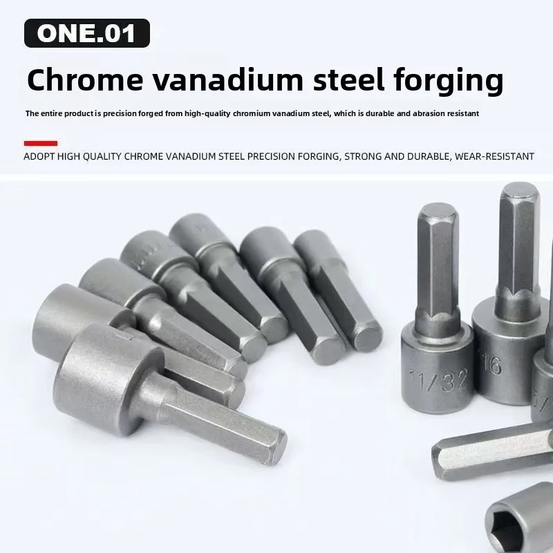 Enhanced Hexagonal Socket Tool and Drill Bit Set, 9-14 Pieces