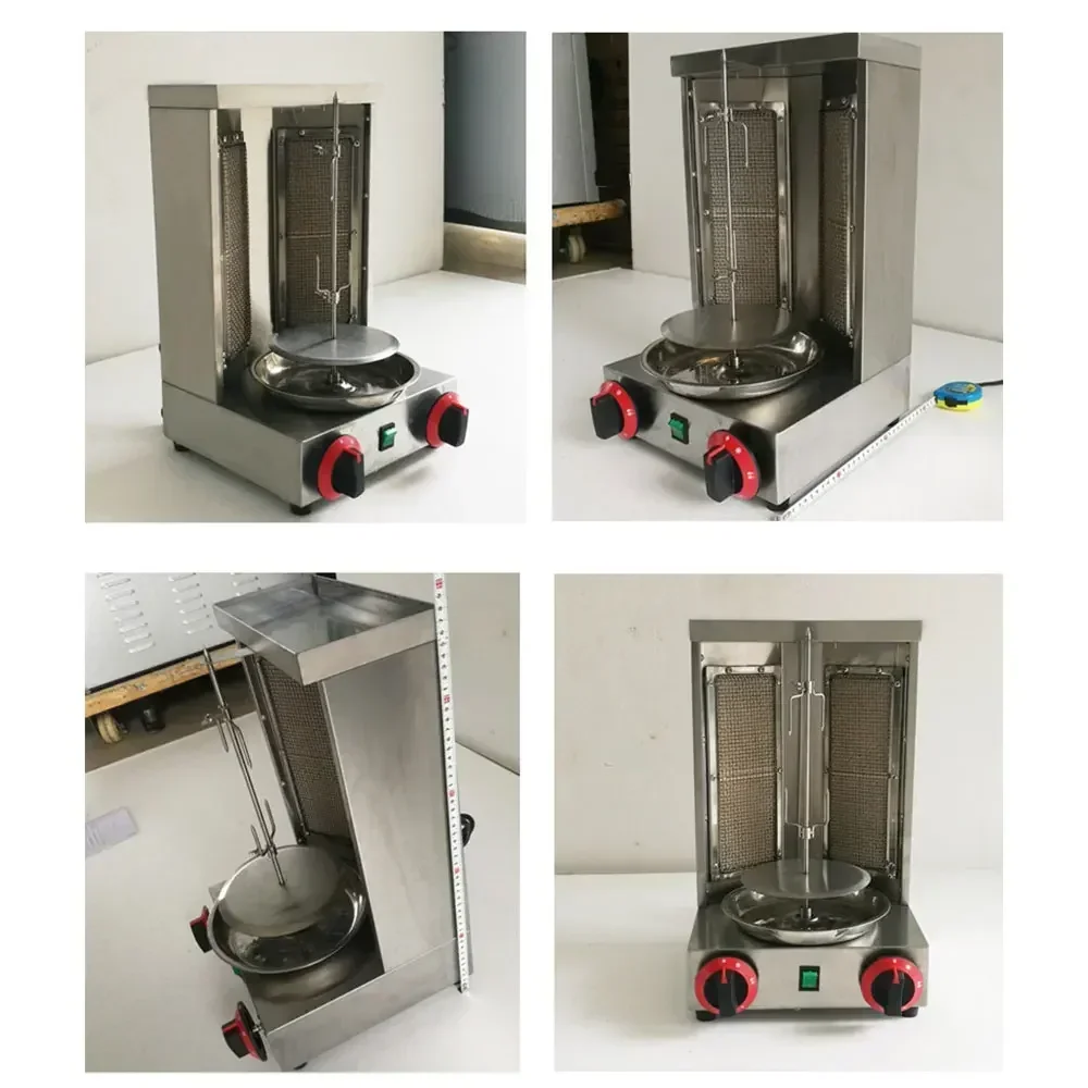 Commercial Gas Barbecue Grill Skewers Automatic Meat Rotating Machine Chicken Barbecue Machine Turkish. 3