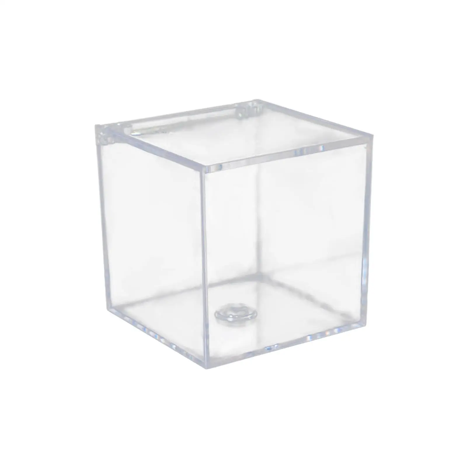 Acrylic Clear Box Gift Box with Lids Jewelry Box storage Box for Tiny Jewelry Centerpiece Cosmetics Birthday Decoration