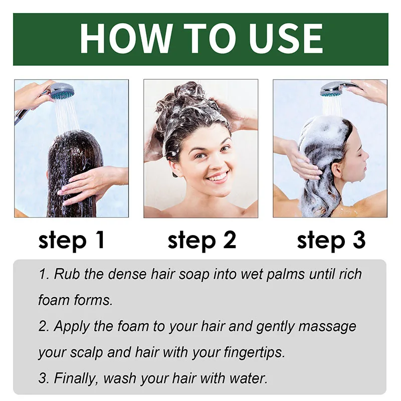 Ginger Hair Growth Soap Prevent Hair Loss Products Fast Growing Anti-Drying Scalp Treatment Repair Beauty Health Men Women