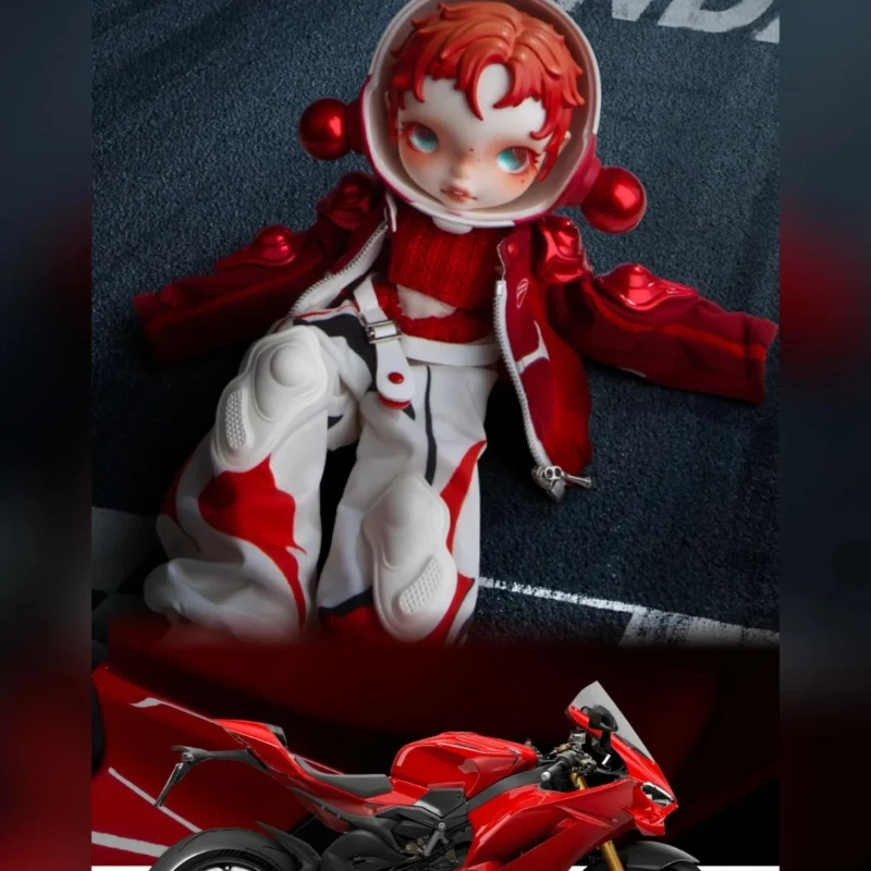 POPMART SKULLPANDA DUCATI 1/6 Action Figure Doll Gift trendy
