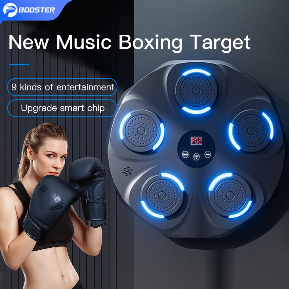  DEKOQ Electronic Music Boxing Machine, Smart Music Boxinghine,  Wall Mounted Equipment Boxinghine for Home Exercise Boxing Training Stress  Release Musical Boxing Machine Wall Mounted, : Sports & Outdoors