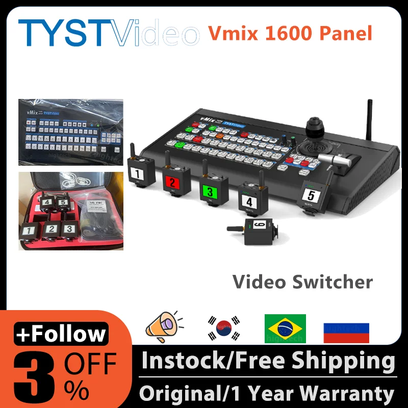 TYSTVideoTYSTvideoVmix1600Panelwirelessdirectorswitcher
