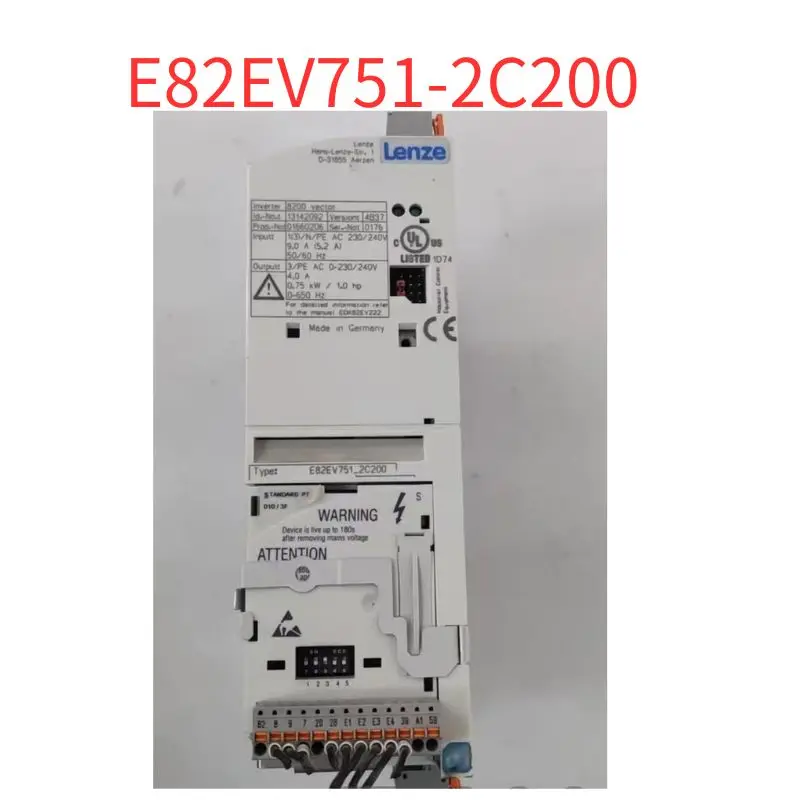 Фото E82EV751-2C200 Lenz 8200 Series Inverter 0.75KW 220V №1