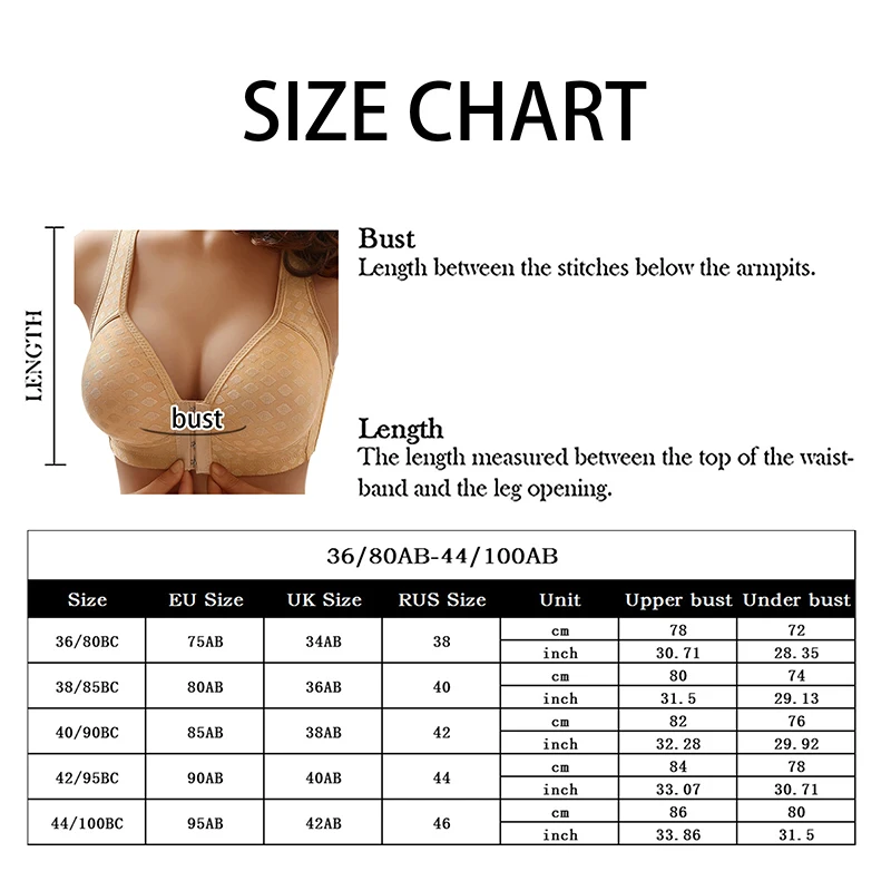 Women'S Push Up Bra Front Buckle Solid Color Sexy Bras Leisure Breathable  Gathering Female Underwear Large Size Bralette