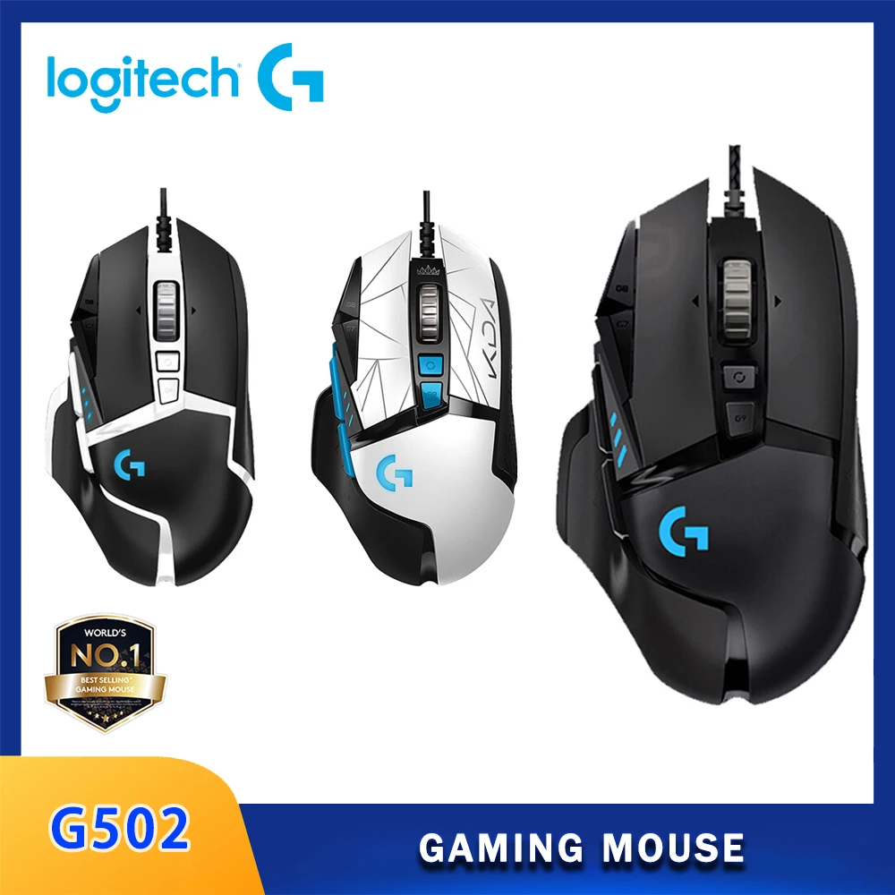 LOGITECH-Souris de jeu professionnelle HERO G502, 25600 ug I, pigments,  lumière réglable - AliExpress