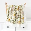 Baby Blankets Newborn Cotton Muslin Swaddle Blanket Baby Blankets Tassel Fringe Swaddle Blanket Diaper Baby Gauze Bath Towel 5
