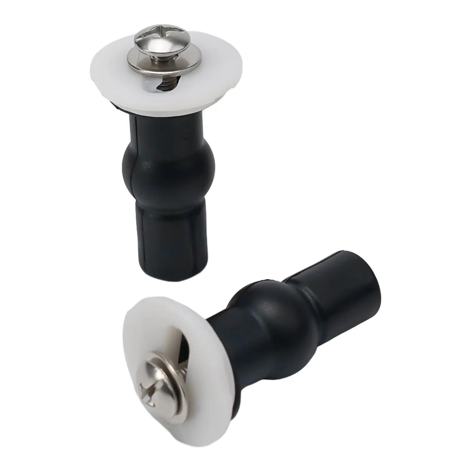 

4pcs Top Fix Toilet Seat Screws Nut Fixings Set Cover Lid Pan Fixing Blind Hole Fitting Kits Fit Toilet Seats Hinges Hardware