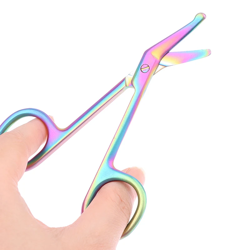 Bestseller 11CM Edelstahl-Gazeschere Verbandschere Chirurgische Schere Haushalt-Gipsschere Krankenschwester-Schere – Detail 14