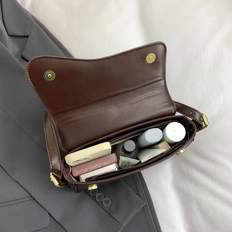 حقيبة كتف كروس بإبزيم مغناطيسي قابل للطي للعمل وال...