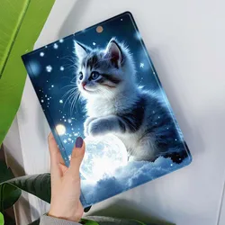 Adorable Cartoon Cat Tablet Case Cover - Galaxy Tab S11 (090PBA3802PBT)