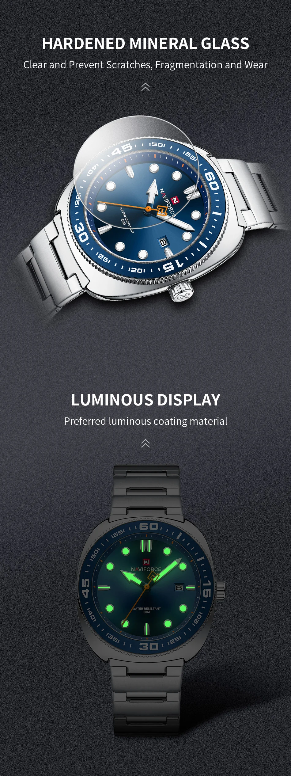 NAVIFORCE NF9250 Men's Watch description image 8