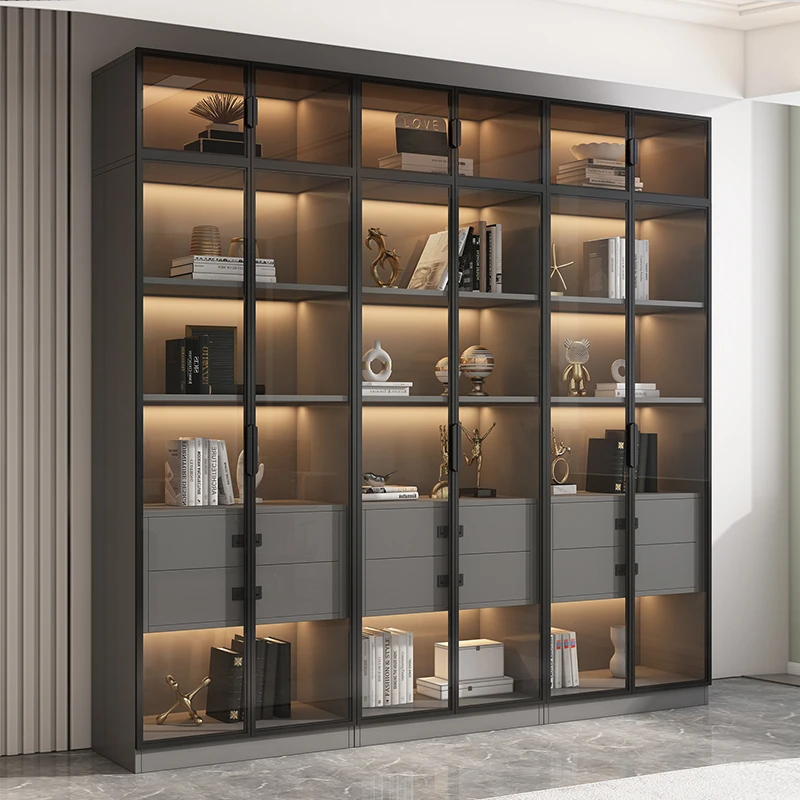 Display Cabinet Hanging Bar Modern Home Shelves Portable Open Cabinets Accessories Wall Whiskey Nordic Szafka Iron Showcase