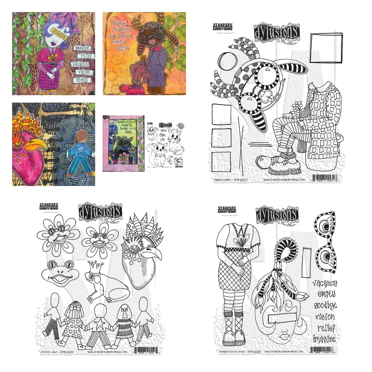 Thoughts In My Head Stevie Baby Stamp scrapbooking die 2024 Stamps or Metal Cutting Dies Sets for DIY Craft Making Greeting Card