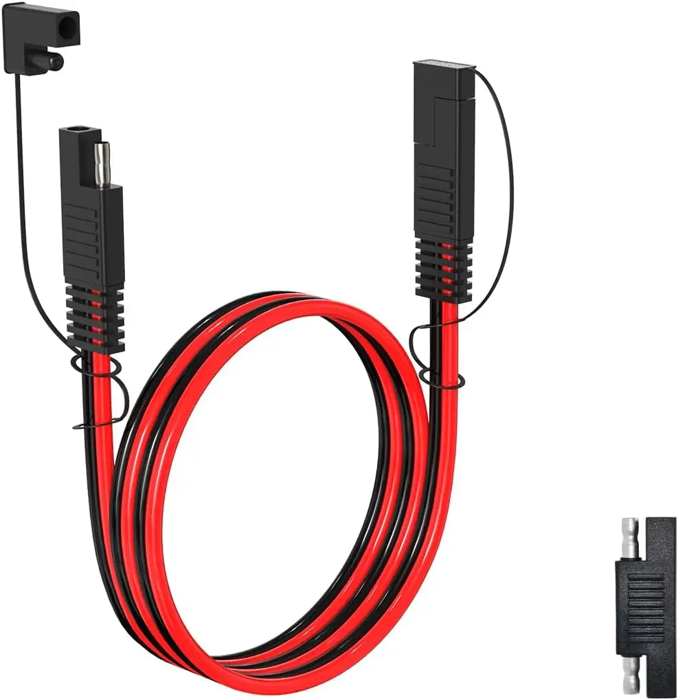 12AWG 3FT SAE 연장 케이블 3/6/10/20/35/50FT 자동차 RV 배터리 태양광용 SAE 커넥터가 있는 빠른 분리형 와이어 하네스