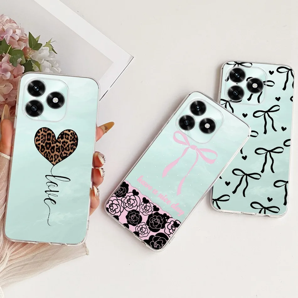 Enhanced Product Title: Sleek Transparent TPU Soft Silicone Phone Case