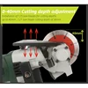 7280W Wall Chaser Concrete Cutters Build Electric Tools Wall Slotting Machine Grooving machine 125mm Circular Saw Electric Tool 3