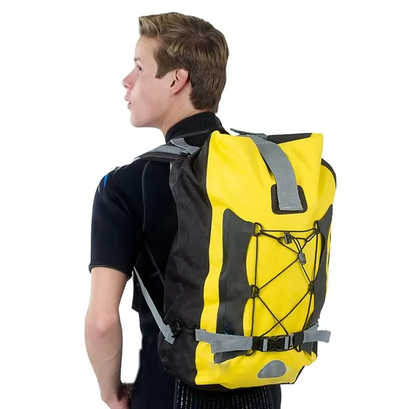 Waterproof Dry Bag 20L Roll Top Backpack for Kayaking Beach Floating Rafting River Pack Seaside Tour Diving Hiking