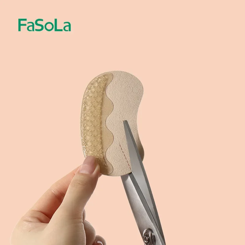 파솔라 하이힐 신발 깔창 내마모성 발 패드 사이즈 조절 스킨 컬러 내마모성 발 패치 편안한 신발 관리 액세서리