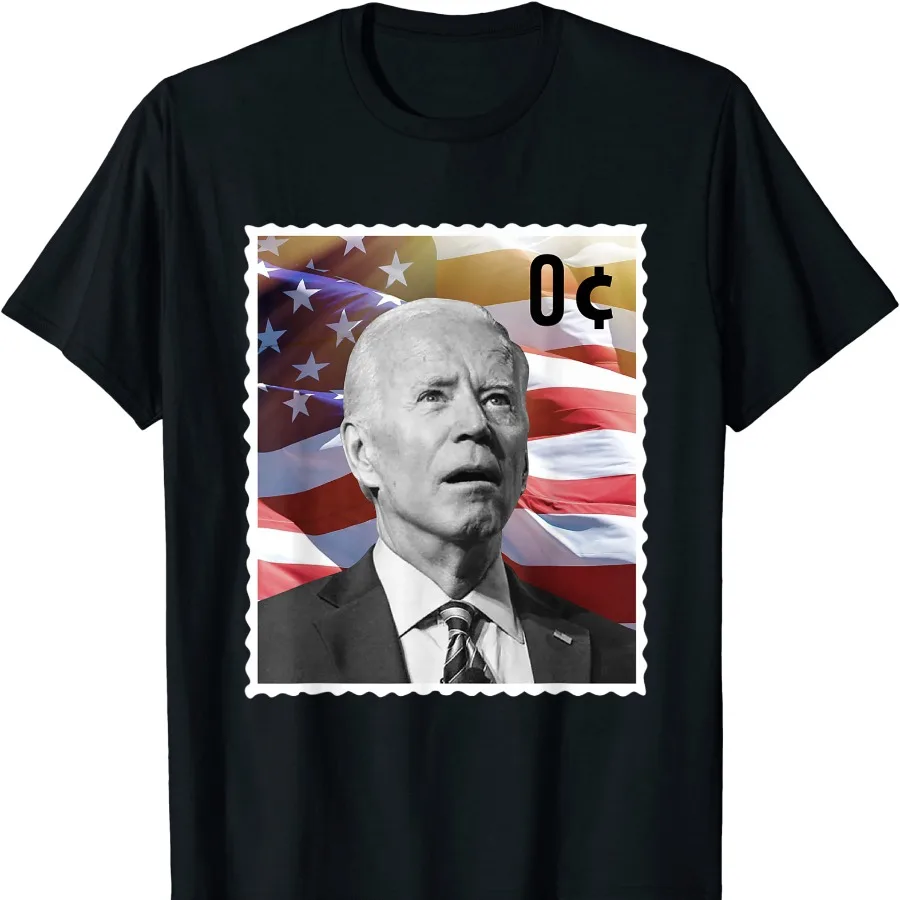 Camiseta Biden Zero centavos sello Zero presidente Biden No centavos camiseta S-5XL