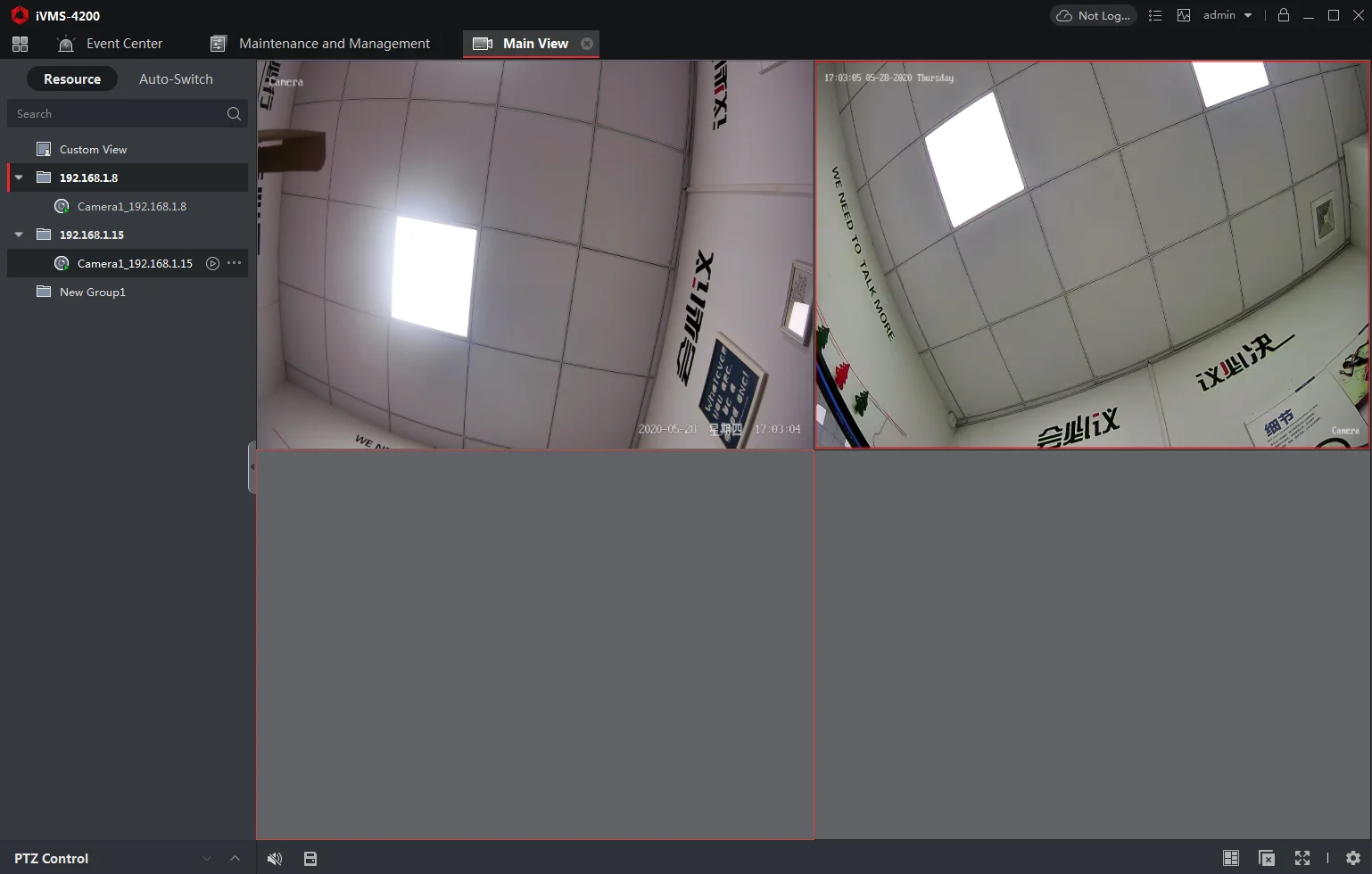 Kaamera mõõtmed ja skeem