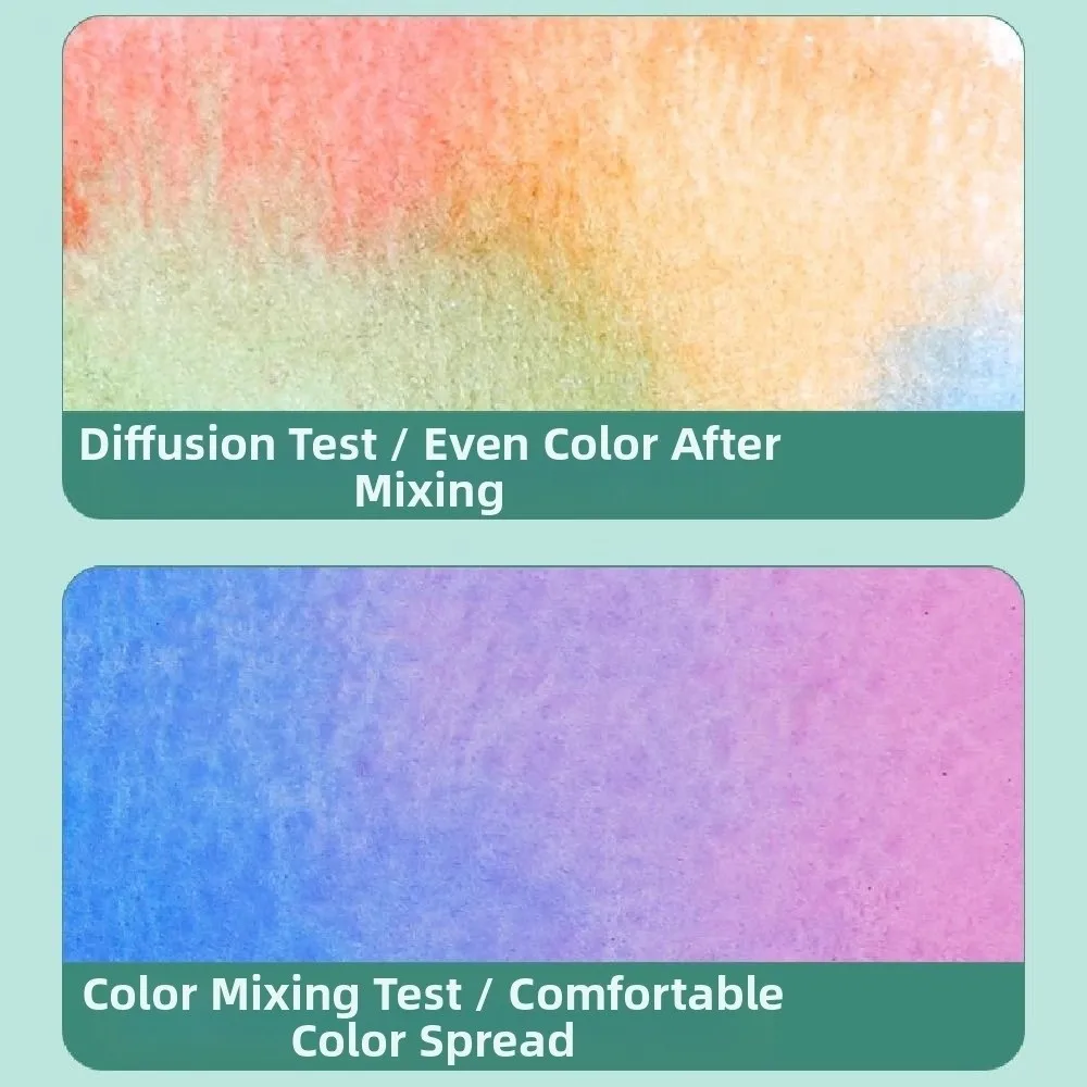 50/72/90/100/128 컬러 솔리드 수채화 물감 세트 전문가 초보자용 접이식 여행용 휴대용 수채화 물감 세트 (페인팅 브러쉬 포함)