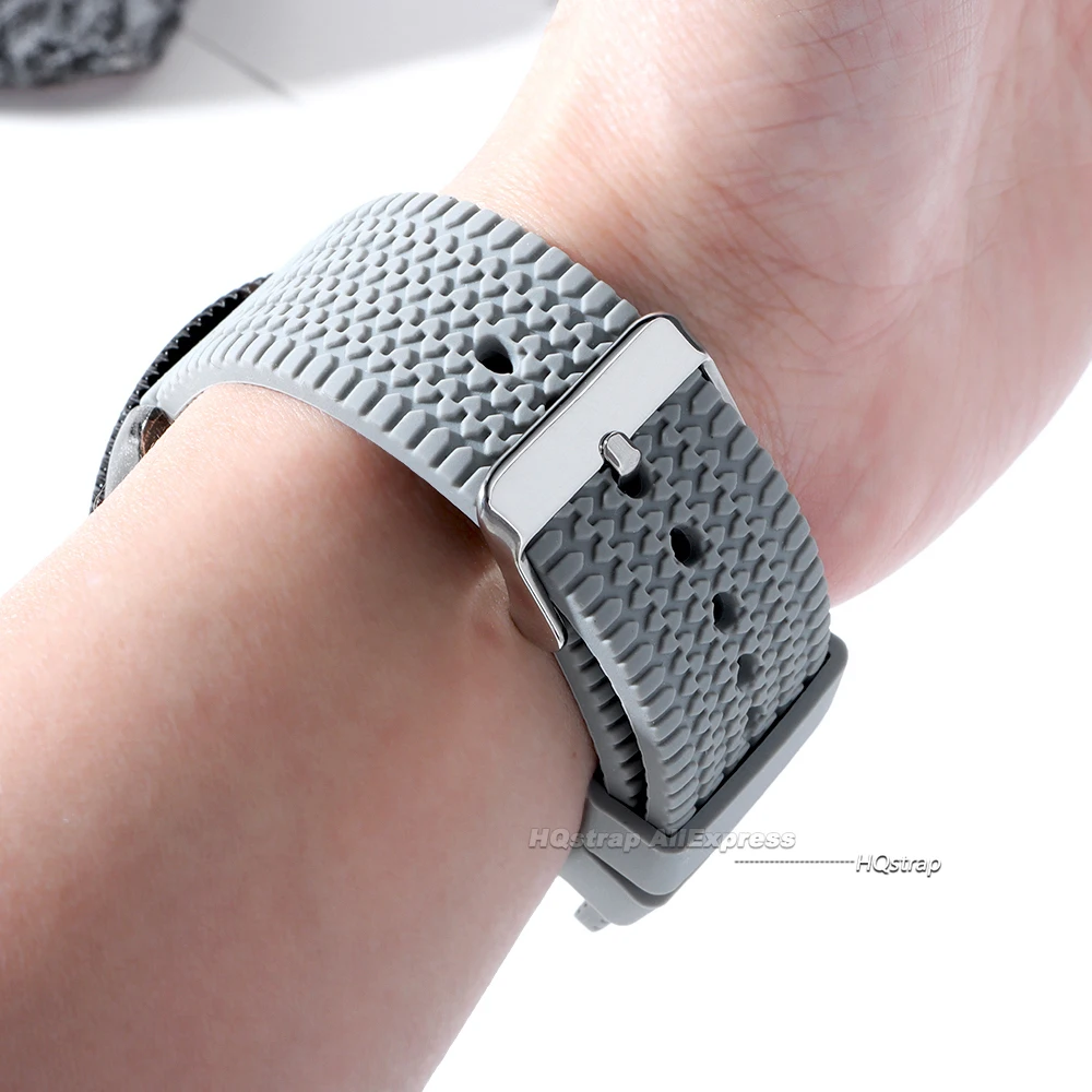Universal Soft Silicone Watch Strap - Quick Release Replacement Band