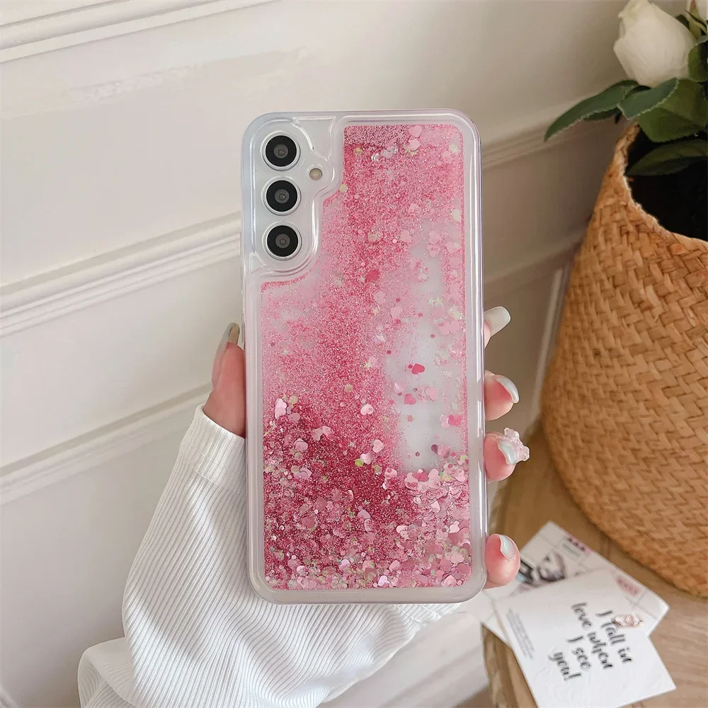 Sparkling Glitter Silicone Phone Case - Shimmering Protective Cover