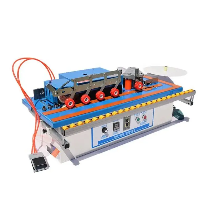 Portable Automatic Edge Banding Machine Folding Small Edge Banding Machine Plywood Double-sided Gluing