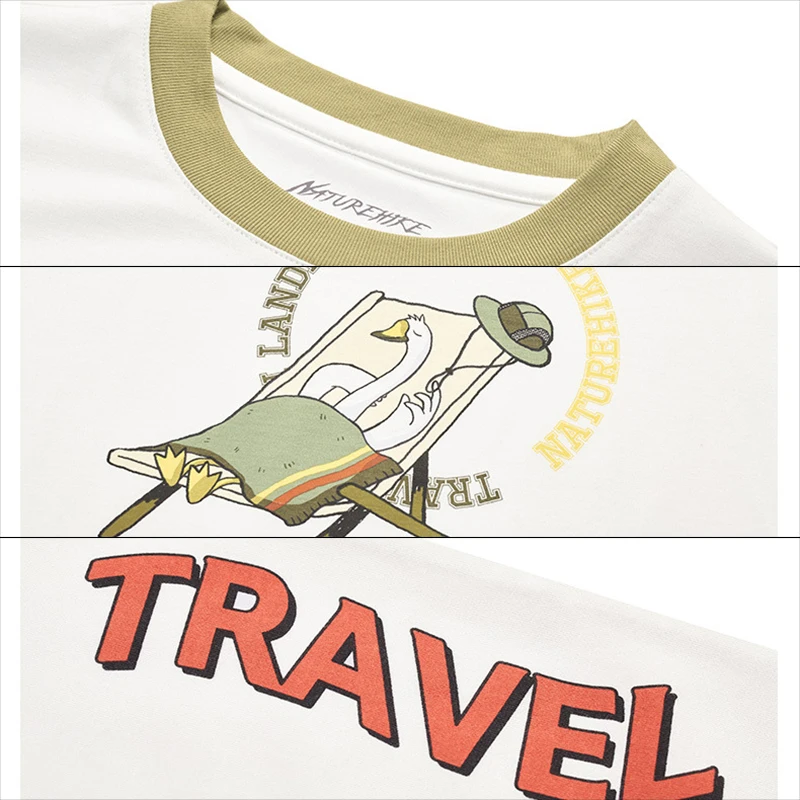 Naturehike Solona Antibacterial T-shirt For Children Summer Outdoor Hike Tops Casual Breathable Short Sleeve T-shirt Boys Girls