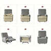 4 Pieces/SET Recliner Cover Stretch Recliner Chair Covers Soft Recliner Slipcovers with Pocket for Kids and Pets 5