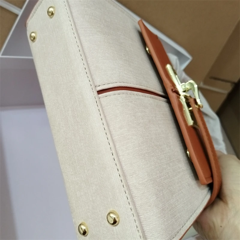 JW PEI حقائب كروس جلدية عتيقة للنساء بتصميم 2025،...