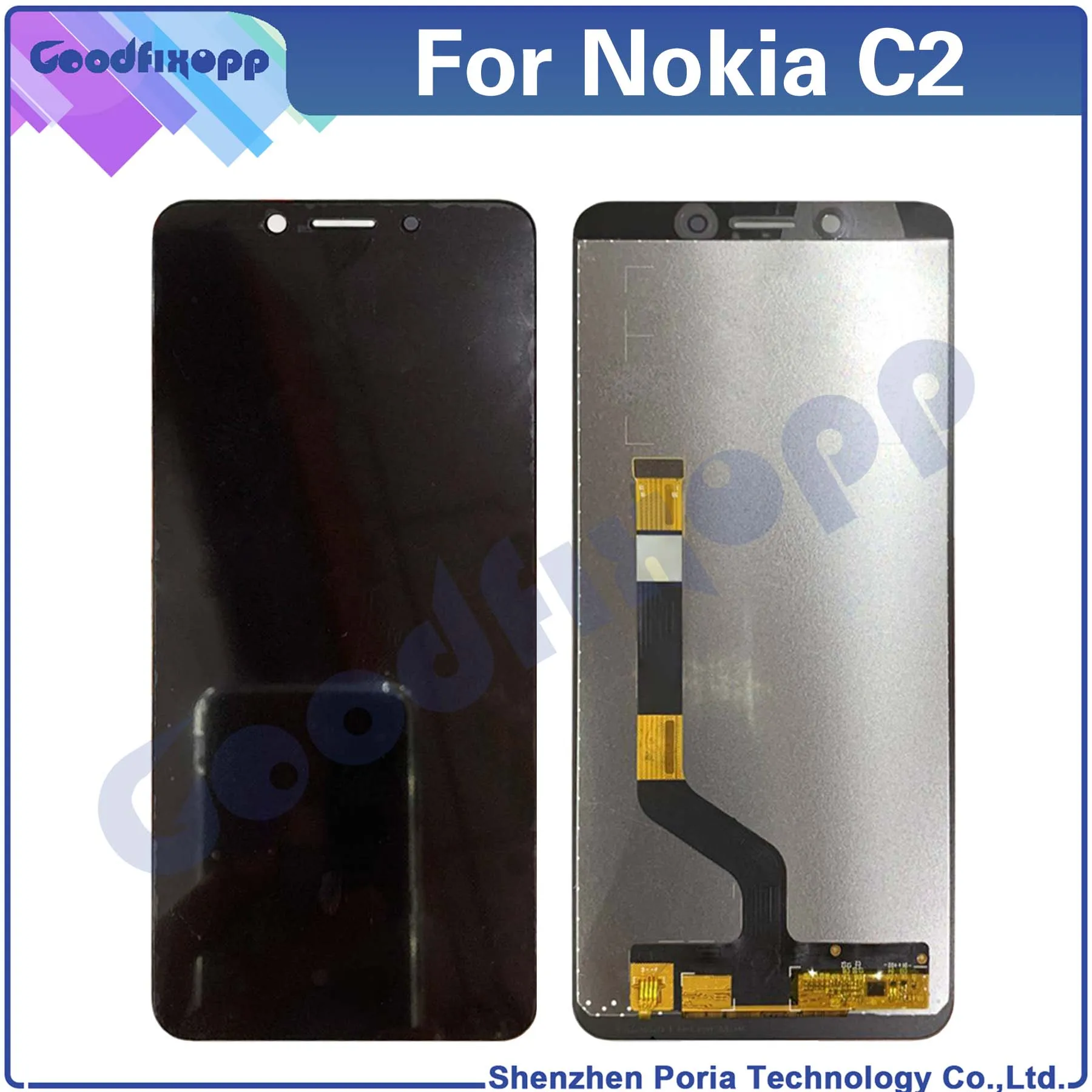 

Для Nokia C2 ЖК-дисплей сенсорный экран дигитайзер в сборе запасные части для замены