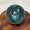 Natural Crystal Blue Fluorite Sphere Energy Reiki Ornament Ore Polished Healing High Quality Home Decoration Room Decor Mineral 1
