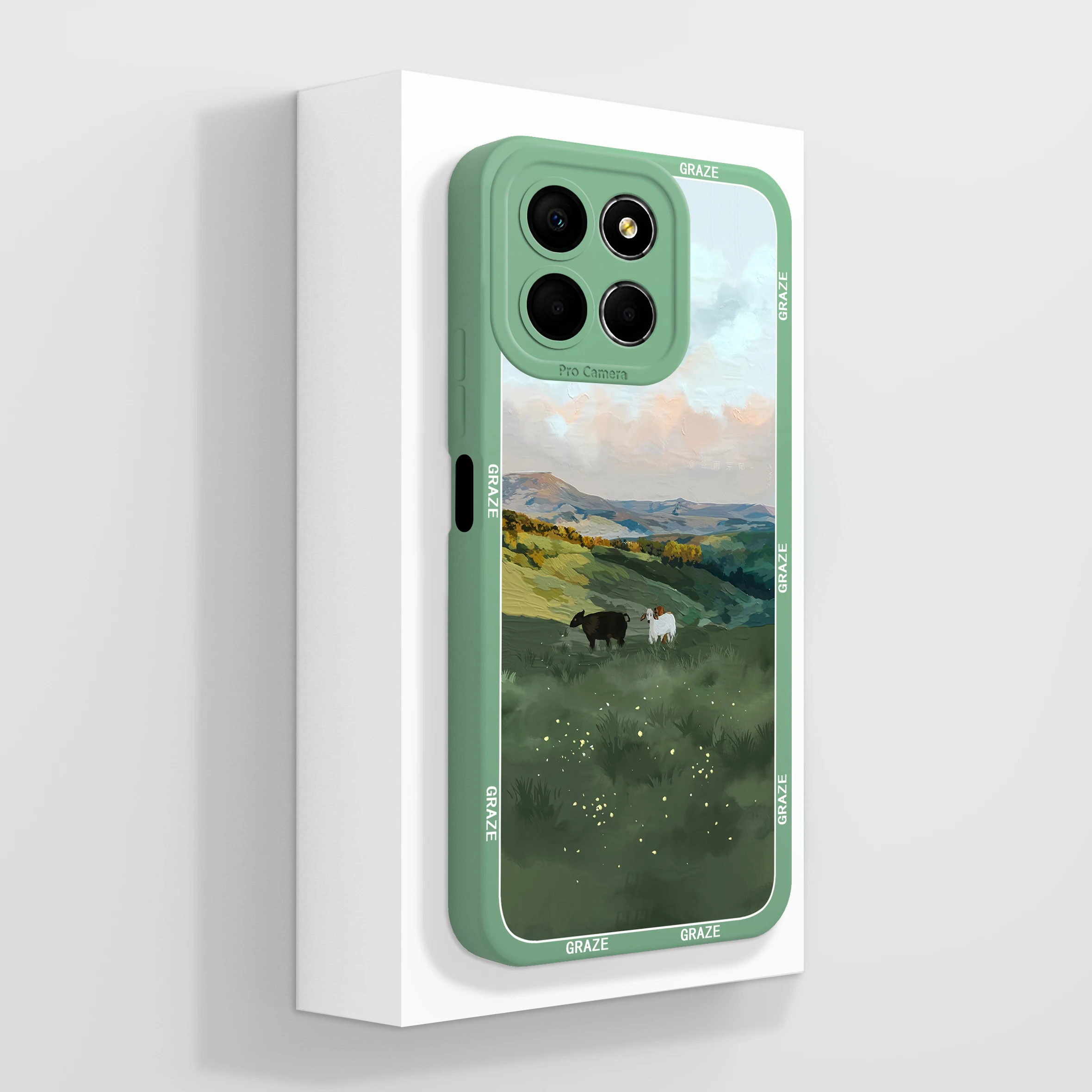 Cute Cartoon Animal Pattern Soft Silicone Shockproof Phone Case Housing